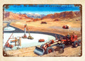 decorative 1959 austin-western Metal Sign