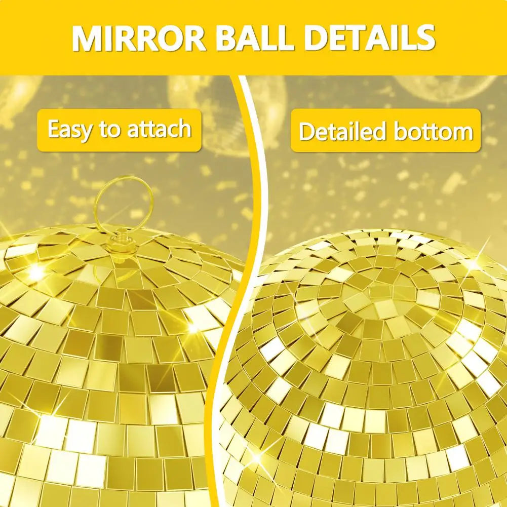 12"/16"/20" Mirror Disco Ball