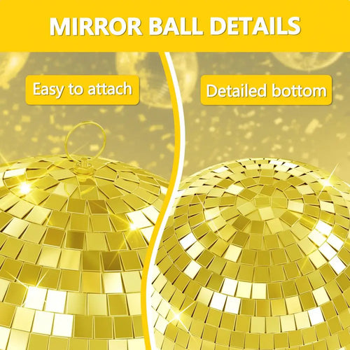 12"/16"/20" Mirror Disco Ball