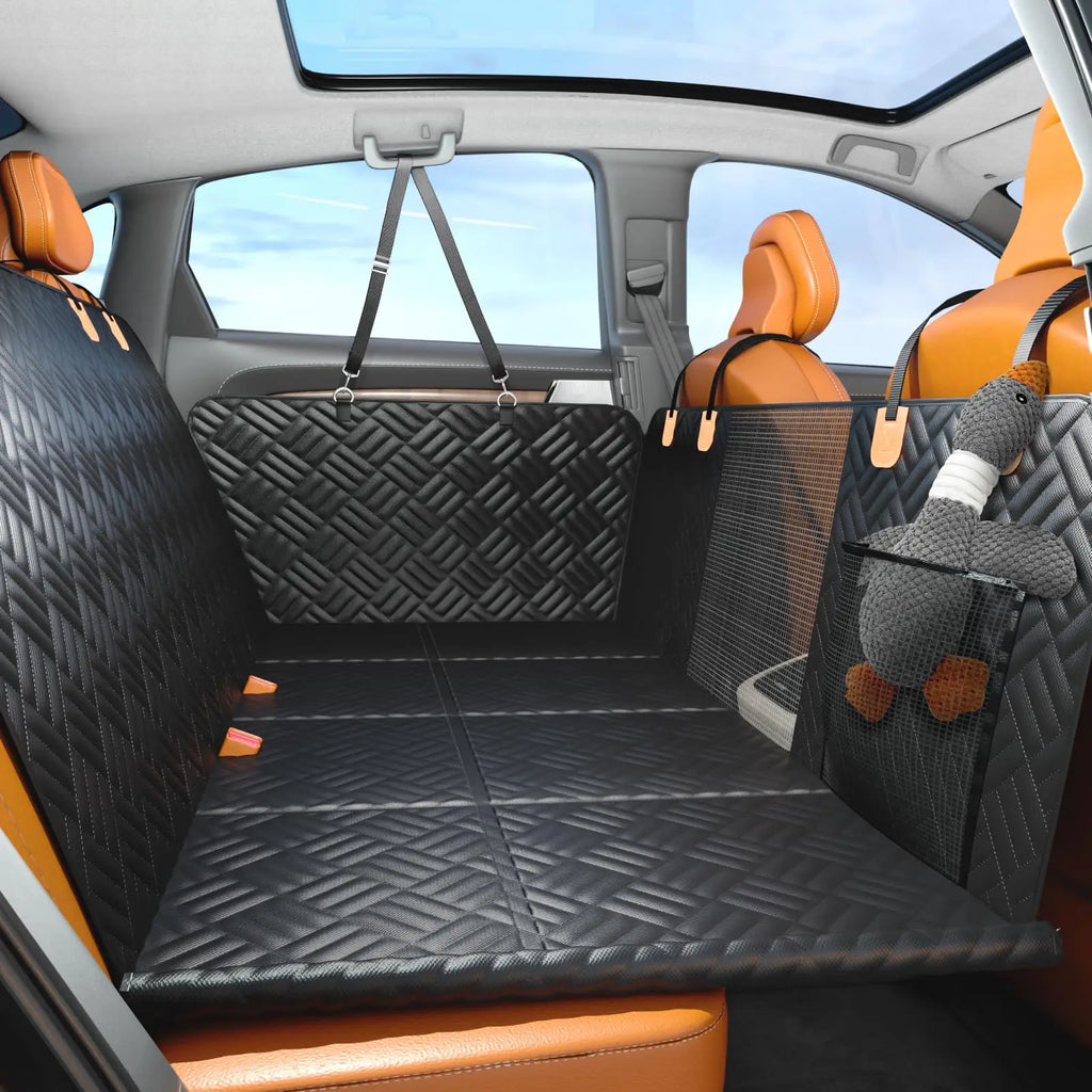 Rear Dog Seat Cover, Hard Bottom Rear Seat Extender