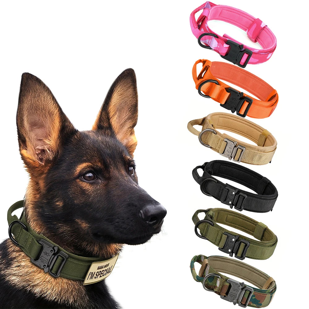 Adjustable Dog Training Collar  And Leash Set