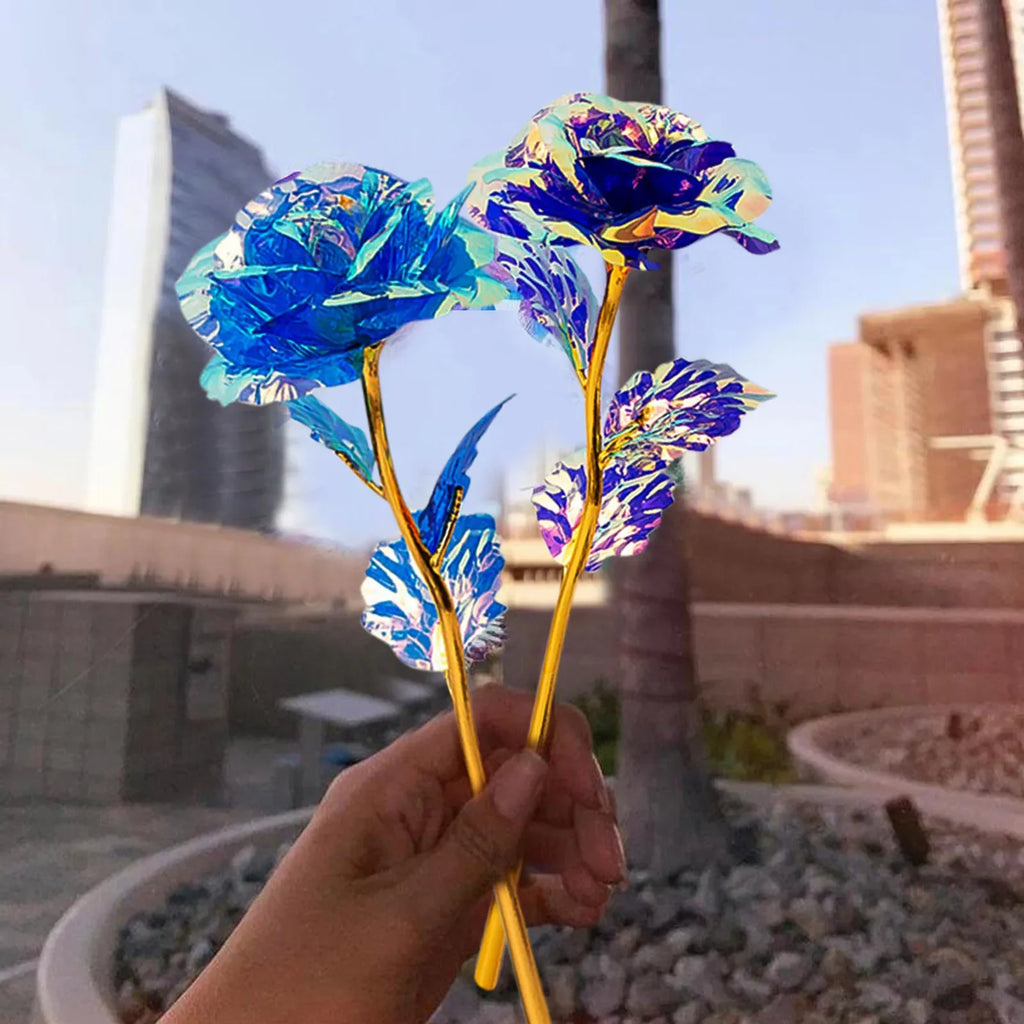 50/5Pcs Artificial Rose Flower
