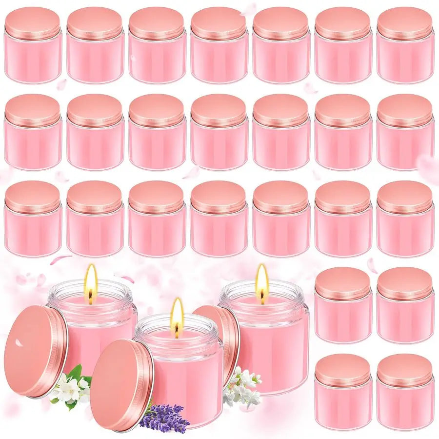Mini Mason Jar Scented Wax Candles Bulk 4 oz