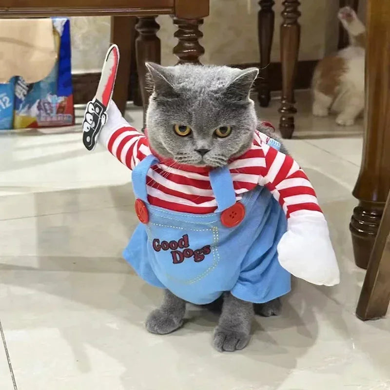 Halloween Chucky Doll Pet Costume