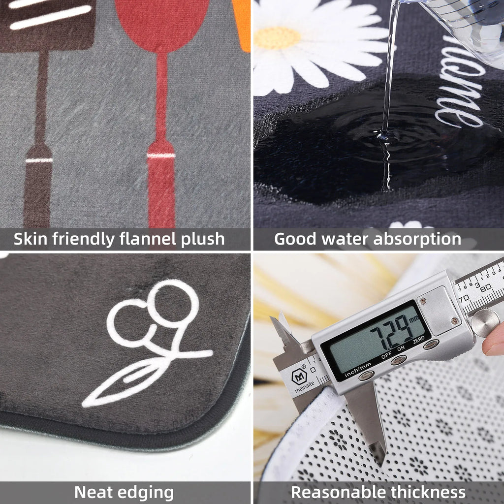 Anti-skid, Moisture Absorption, Machine Washable Carpet