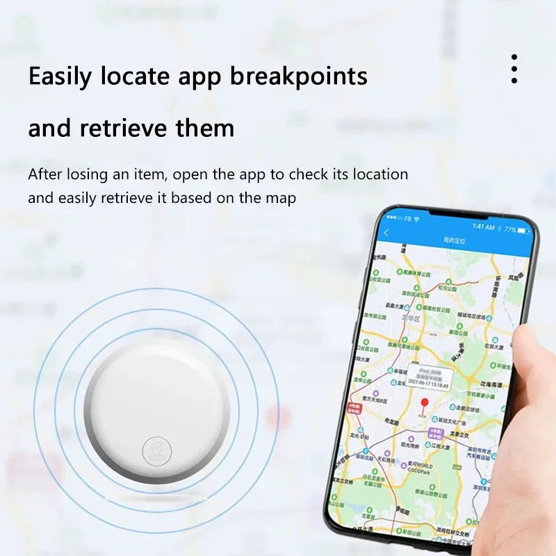 Mini Air Tag Tracker For Pets Kids Bag Wallet 5G Bluetooth GPS Device
