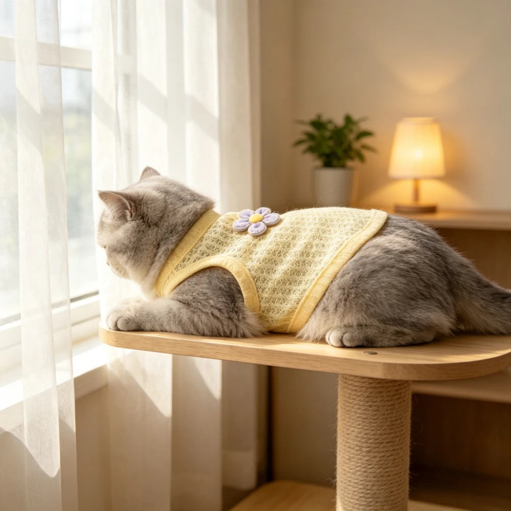 Breathable Summer Waffle Knit Vest