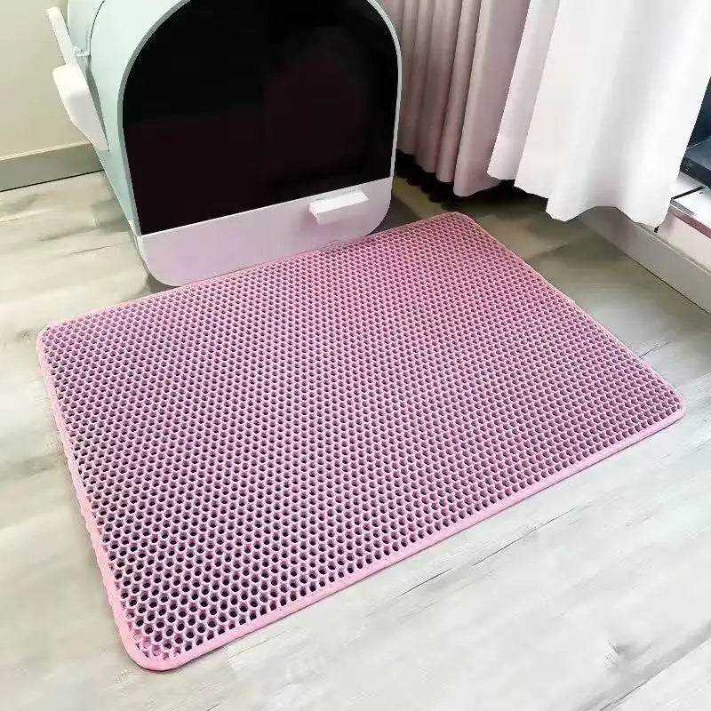 Double Layer Cat Litter Trapping Mat Non Slip