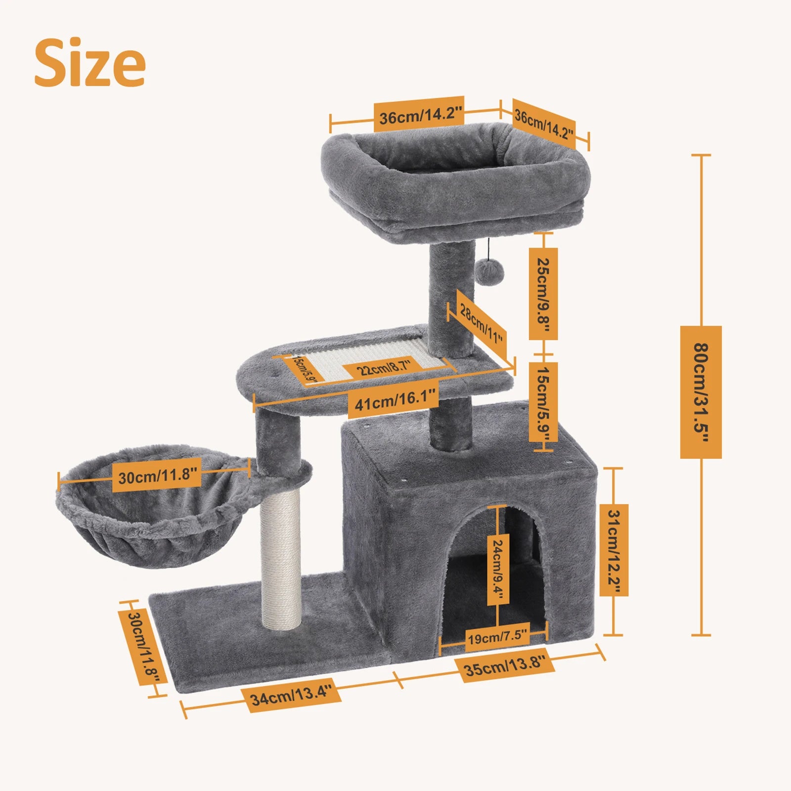 Cat tree/ Tower for Indoor Cats