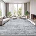 8x10 Washable Area Rug with Non-Slip Backing