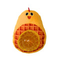 Chicken Dog Toy with Detachable Spikey Ball