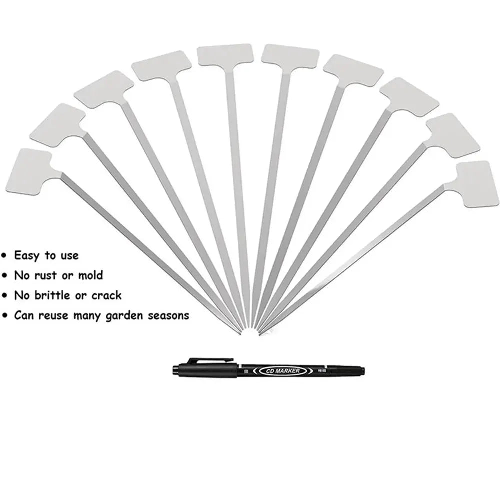 10Pcs Metal Plant Labels Weatherproof