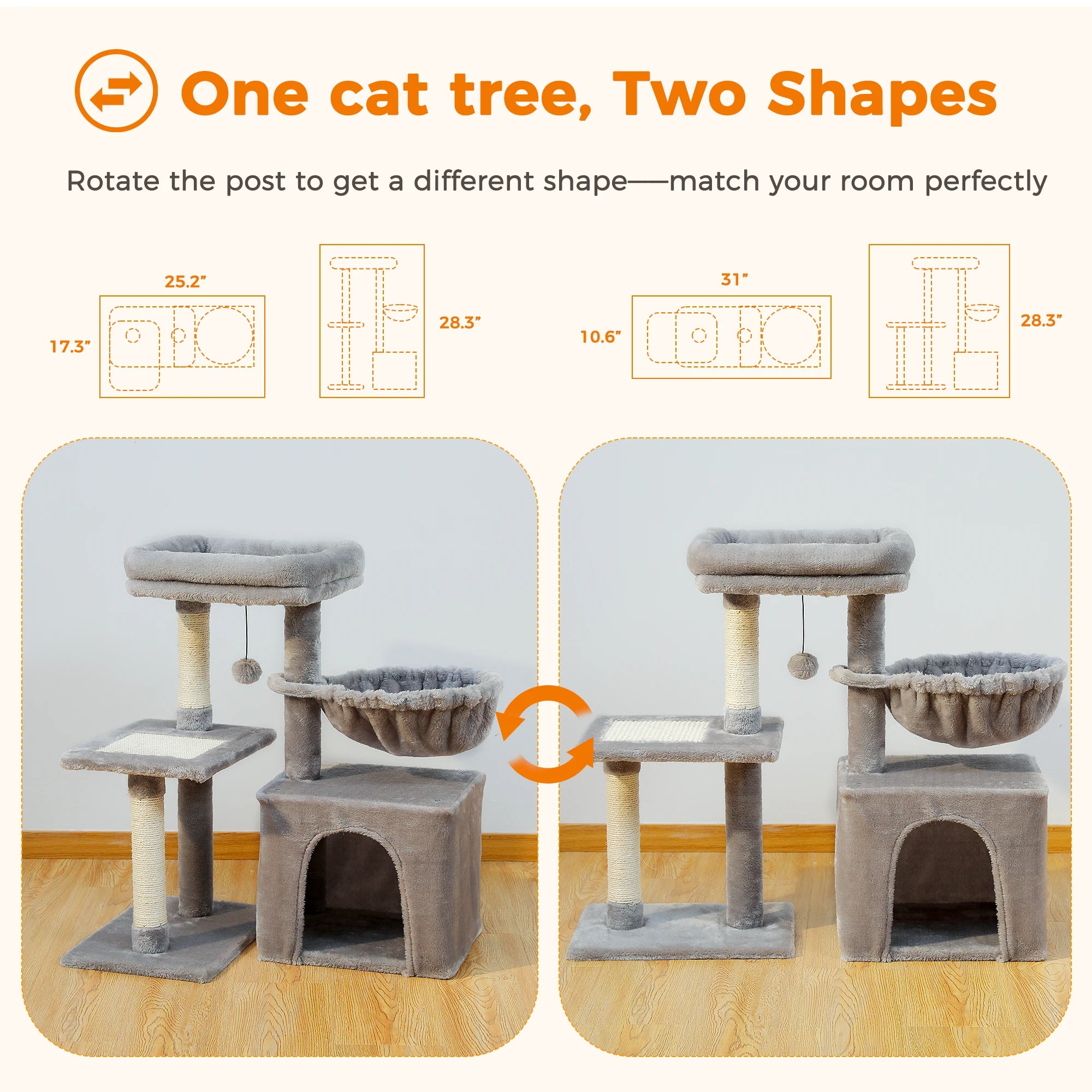 Cat tree/ Tower for Indoor Cats