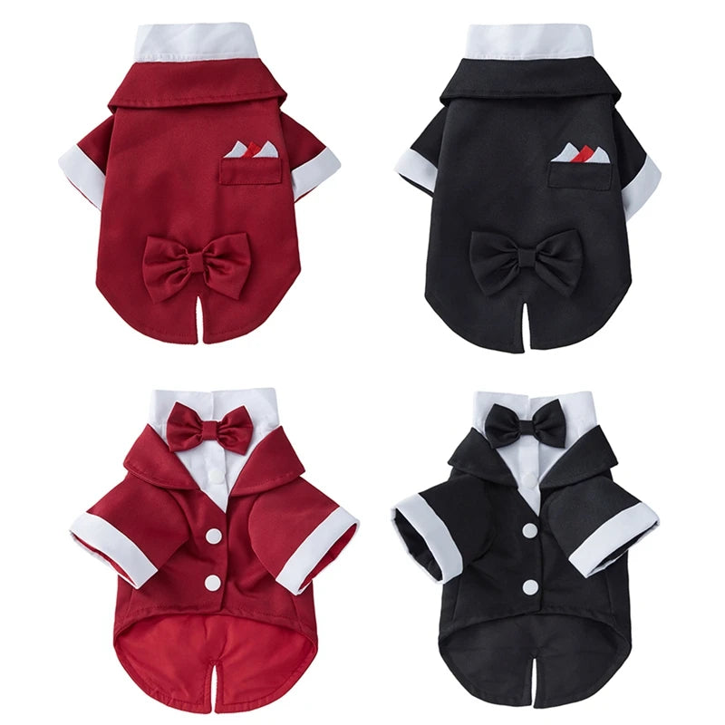 Pet Wedding Tuxedo Formal Party Suit