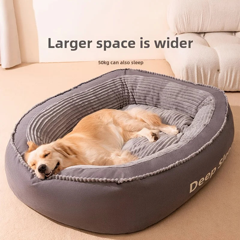 Pet Bed Round Soft Washable