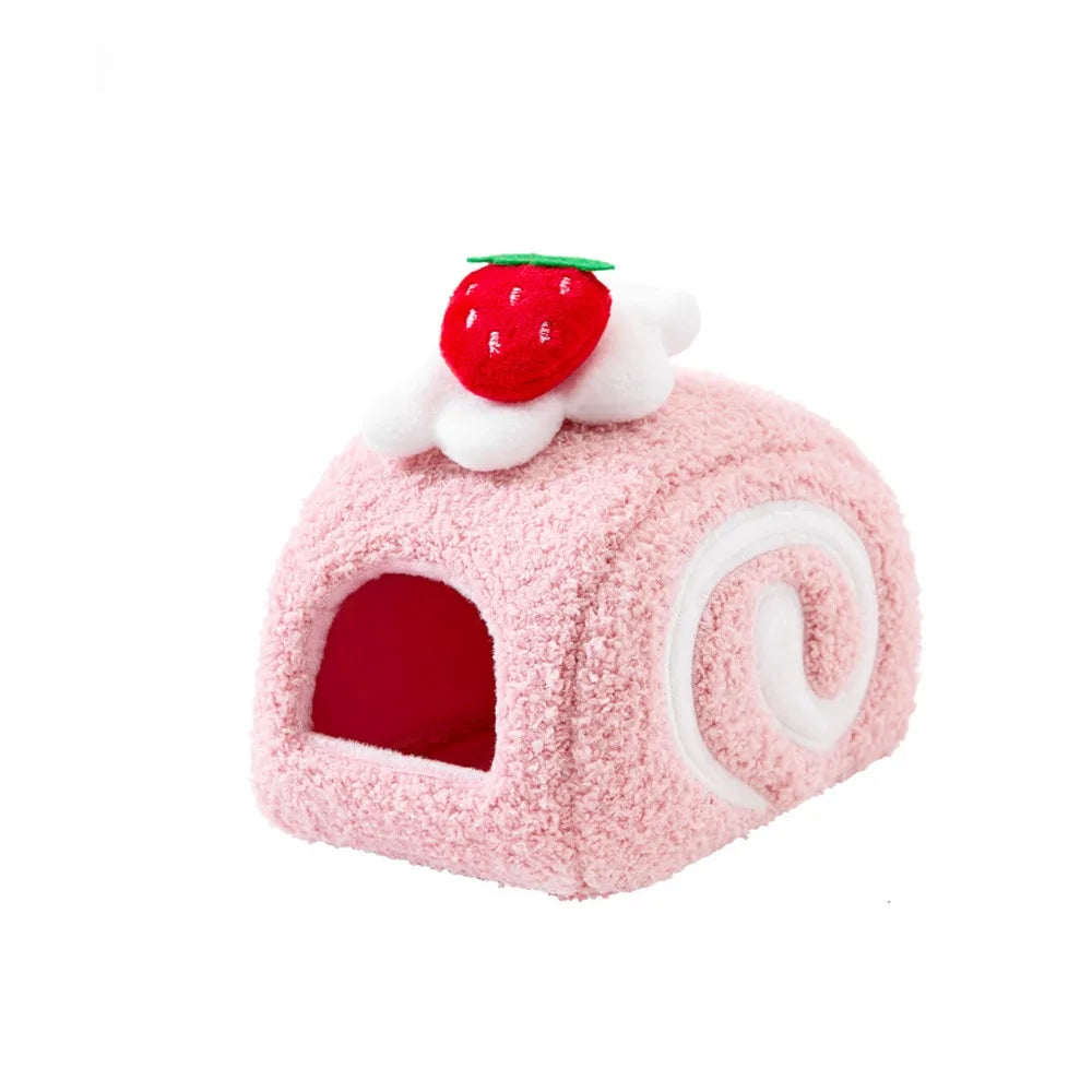 Hamster, Bird, Guinea Pig, Swiss Cake Roll Shape Nest