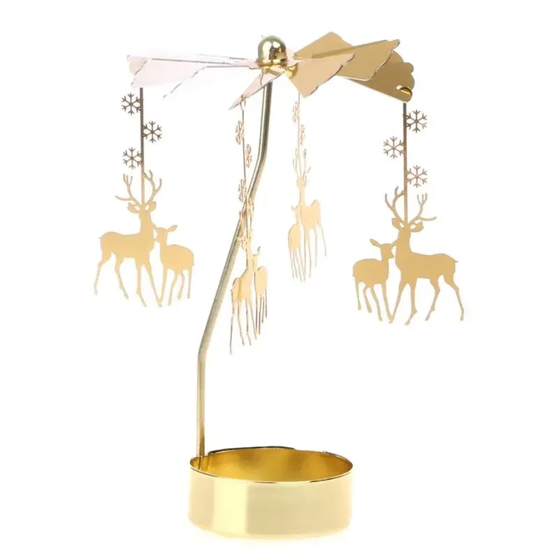 1pc Metal Hot Rotating Candle Holder without candle