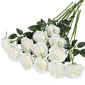20pcs Realistic Artificial Rose Bouquet