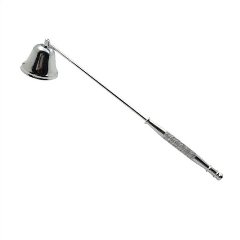 Candle Damper, Stainless Tool Long Handle Bell Candle Extinguisher