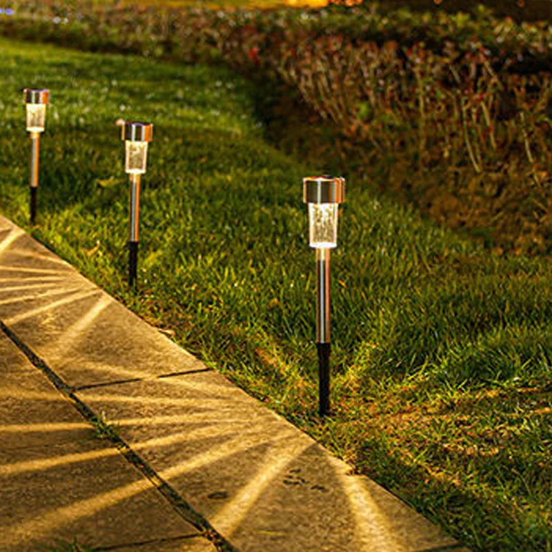 5pcs Solar Powered Lawn Light