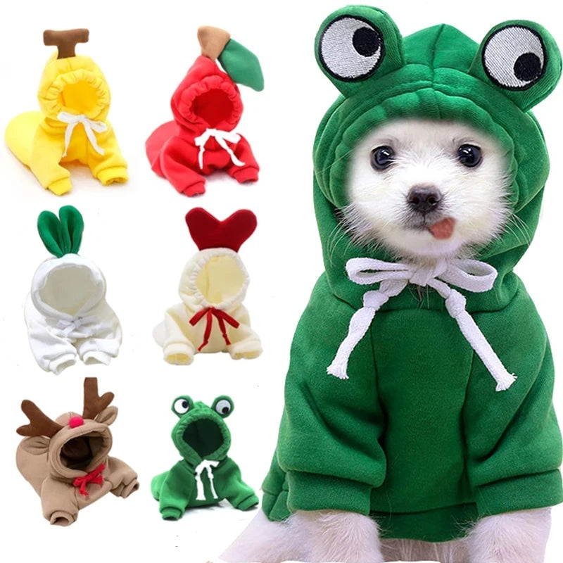 Cute Pet Sweater for Small & Medium Breeds