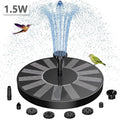  Solar Fountain with 6 Nozzles and 4 Crash Bars