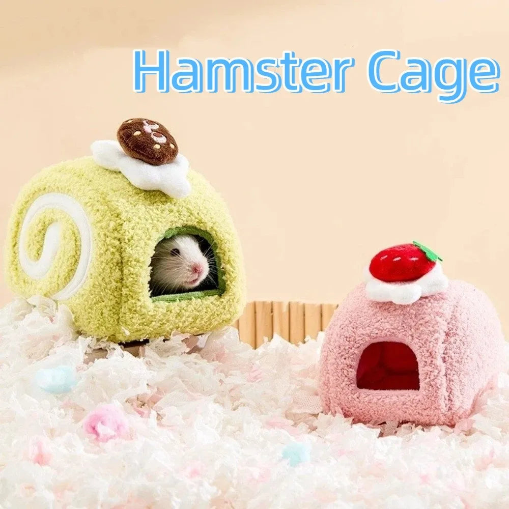 Hamster, Bird, Guinea Pig, Swiss Cake Roll Shape Nest
