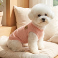 1Pc Cute Bear Embroidered Dog/Cat Vest