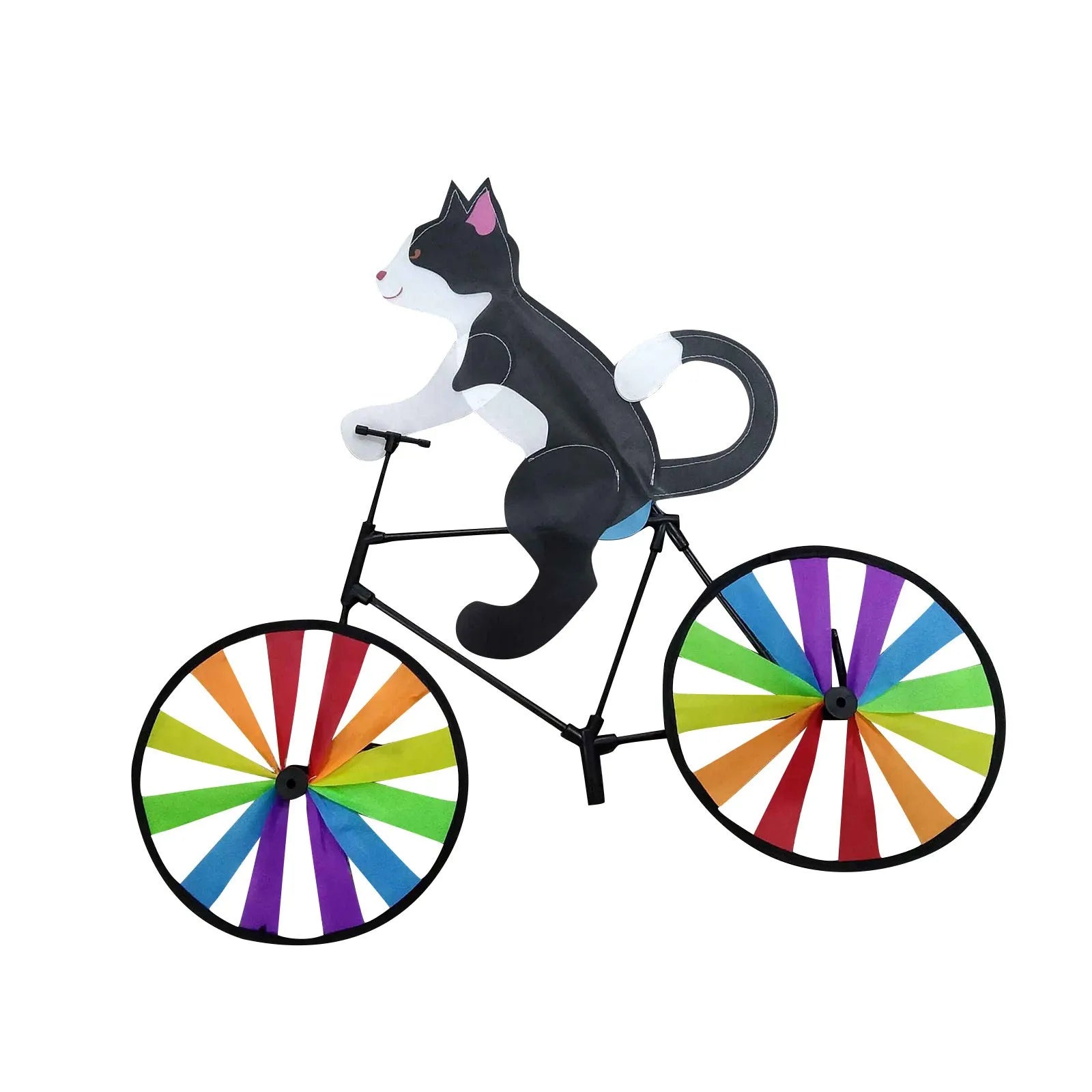 Outdoor cat-shaped bicycle decoration