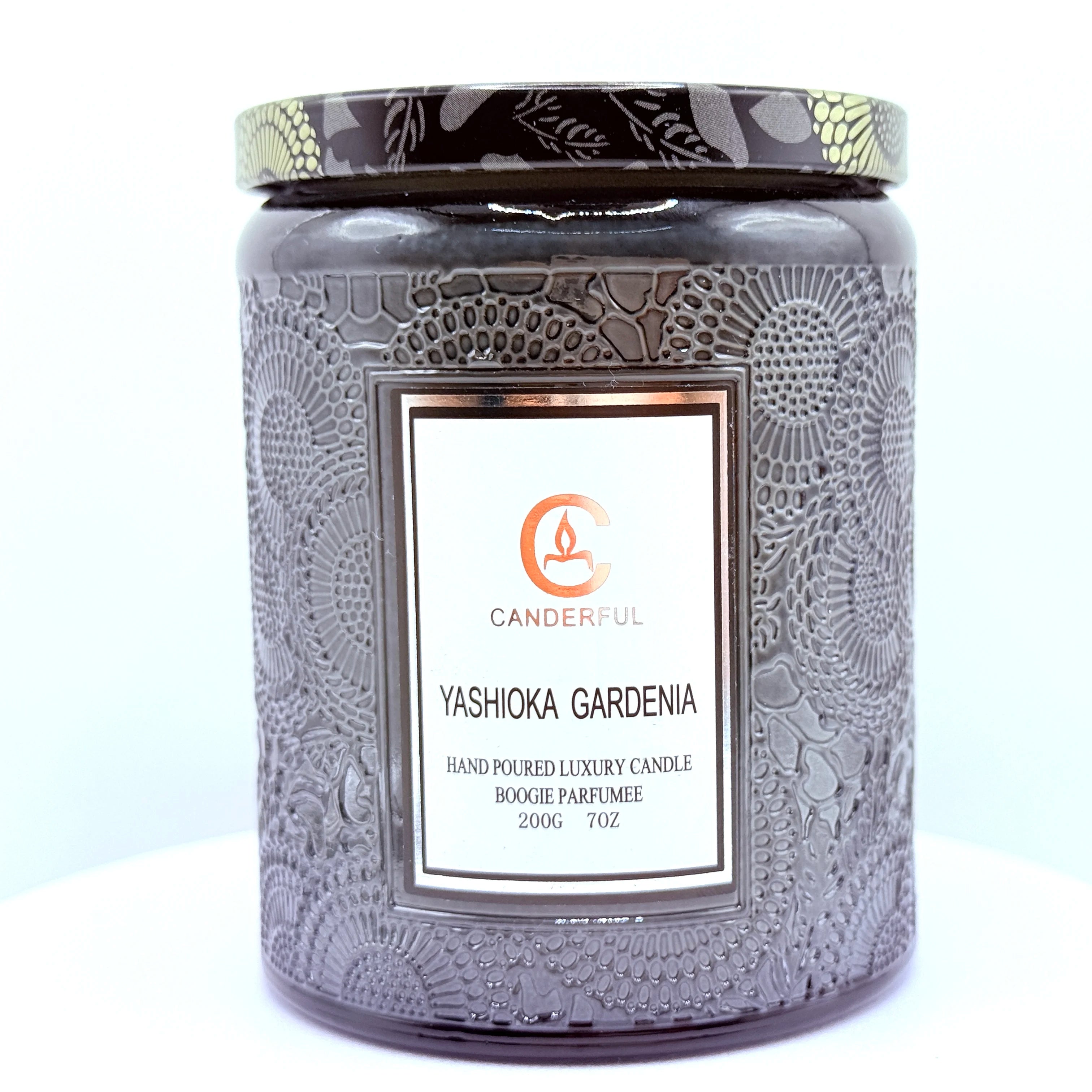 Glass Scented Soy Wax Aromatherapy Candle | 5 Scents | 40 Hour Long Burn