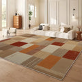 Wabi-Sabi Style Living Room Area Rug