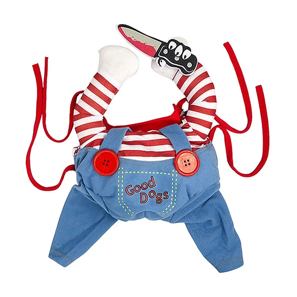 Halloween Chucky Doll Pet Costume