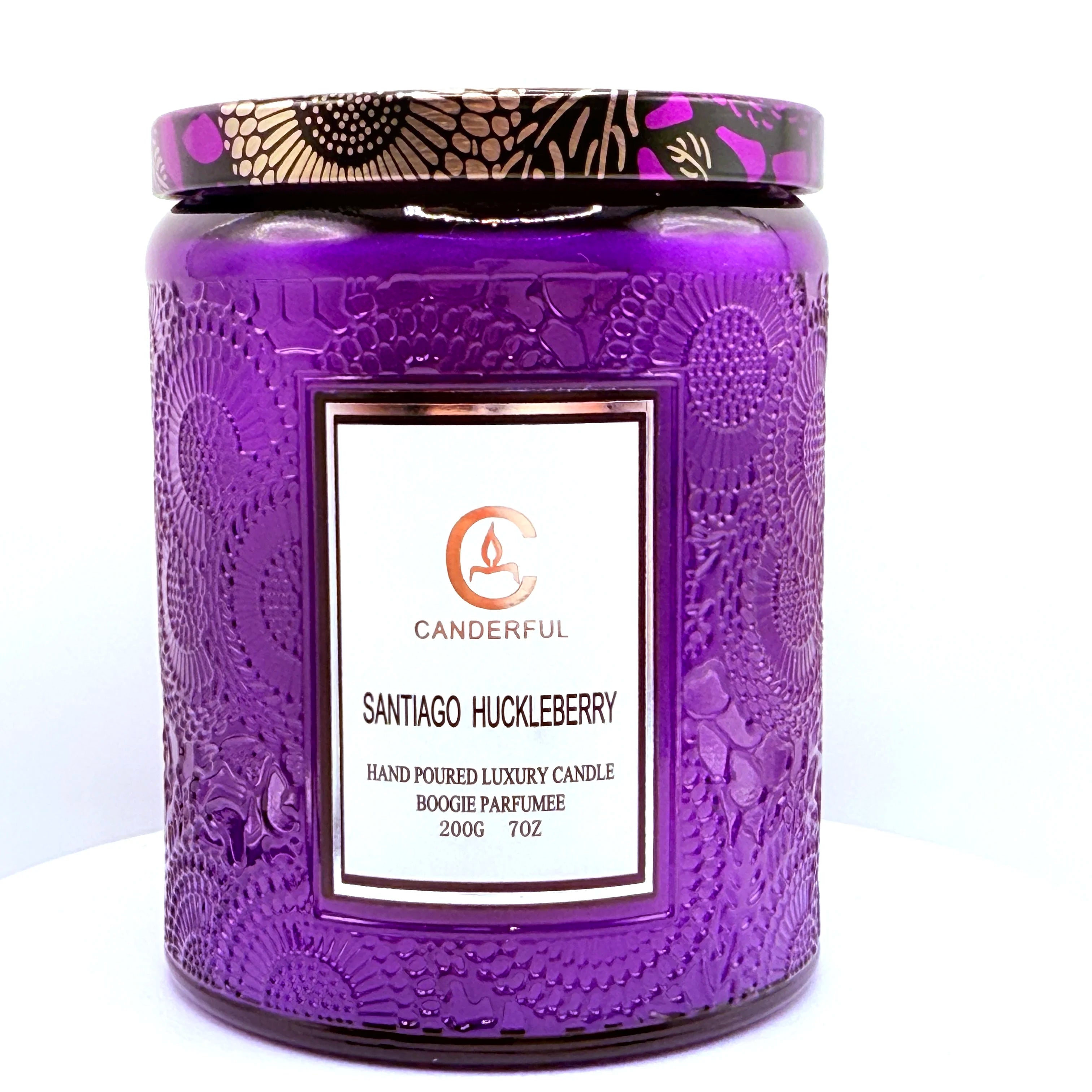 Glass Scented Soy Wax Aromatherapy Candle | 5 Scents | 40 Hour Long Burn