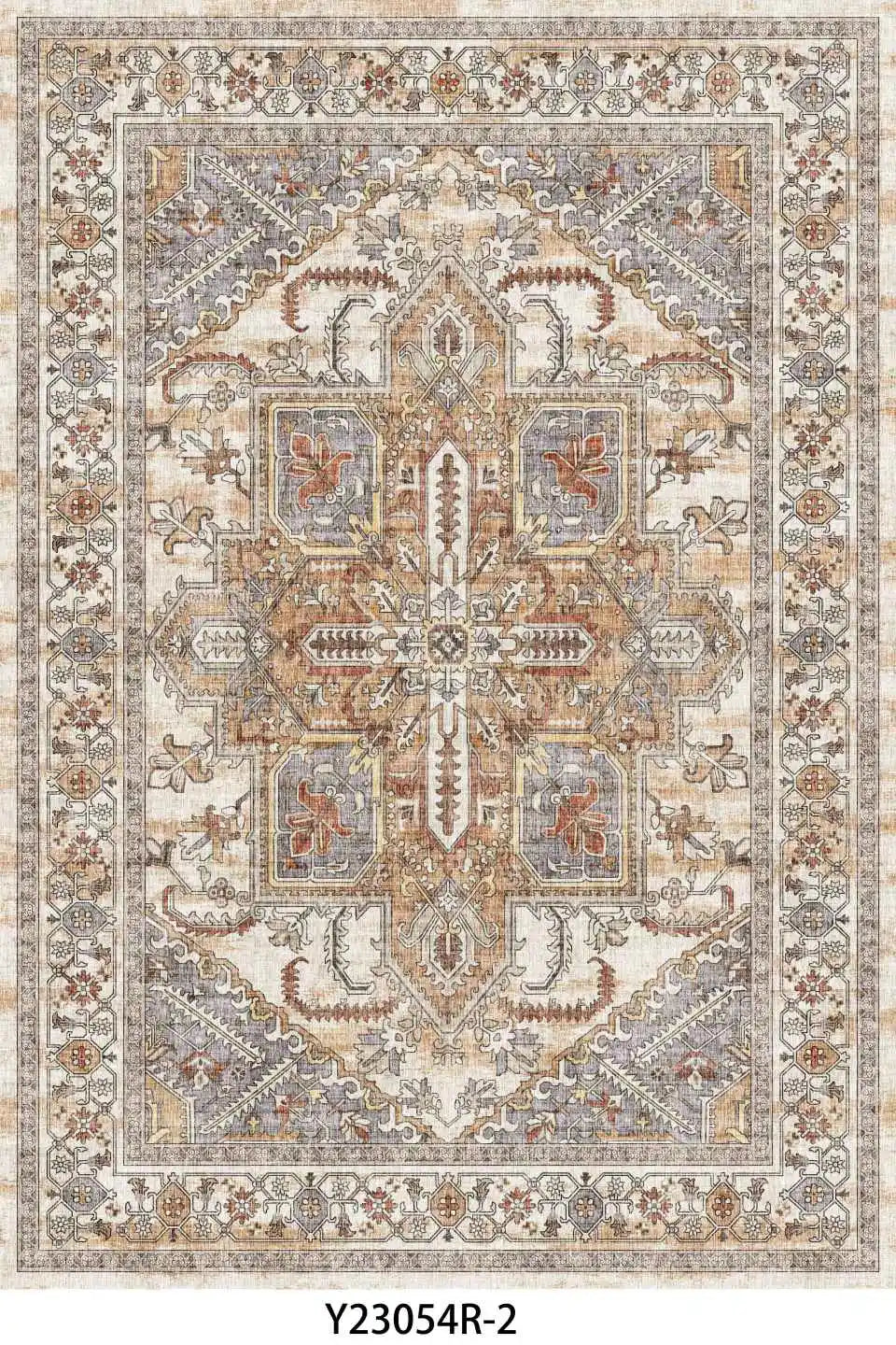 Washable Turkish Persian Area Rug