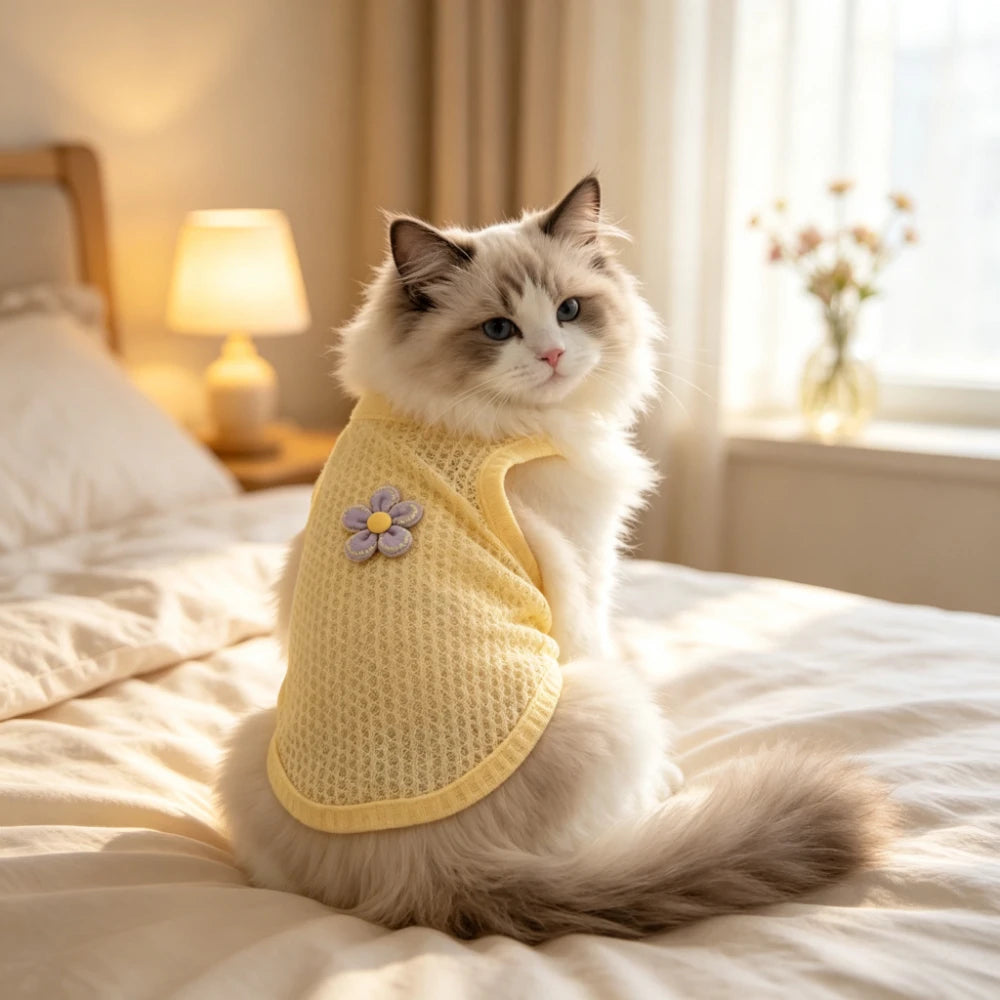 Breathable Summer Waffle Knit Vest