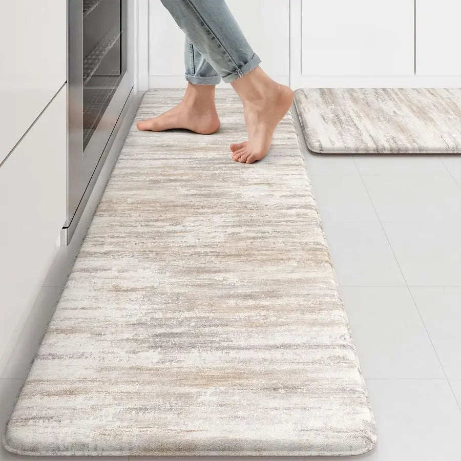 2 Piece Anti Fatigue Kitchen, Standing Desk Mats