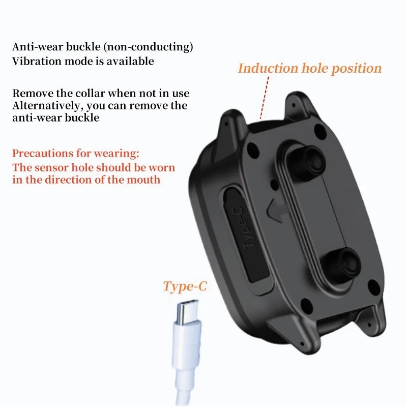 Waterproof, Rechargeable Anti-Bark Collar For Small-Medium Dog