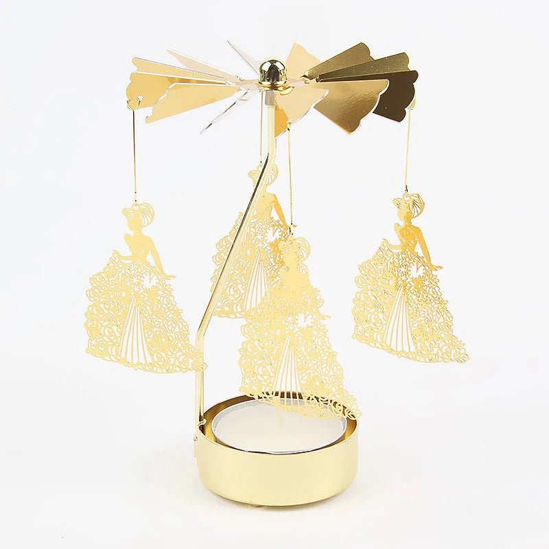 1pc Metal Hot Rotating Candle Holder without candle