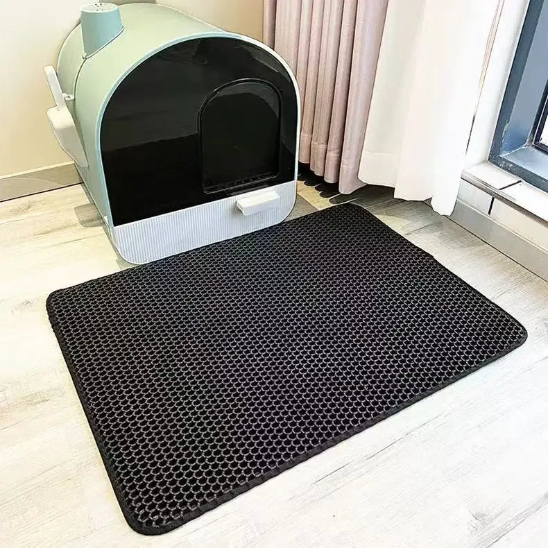 Double Layer Cat Litter Trapping Mat Non Slip