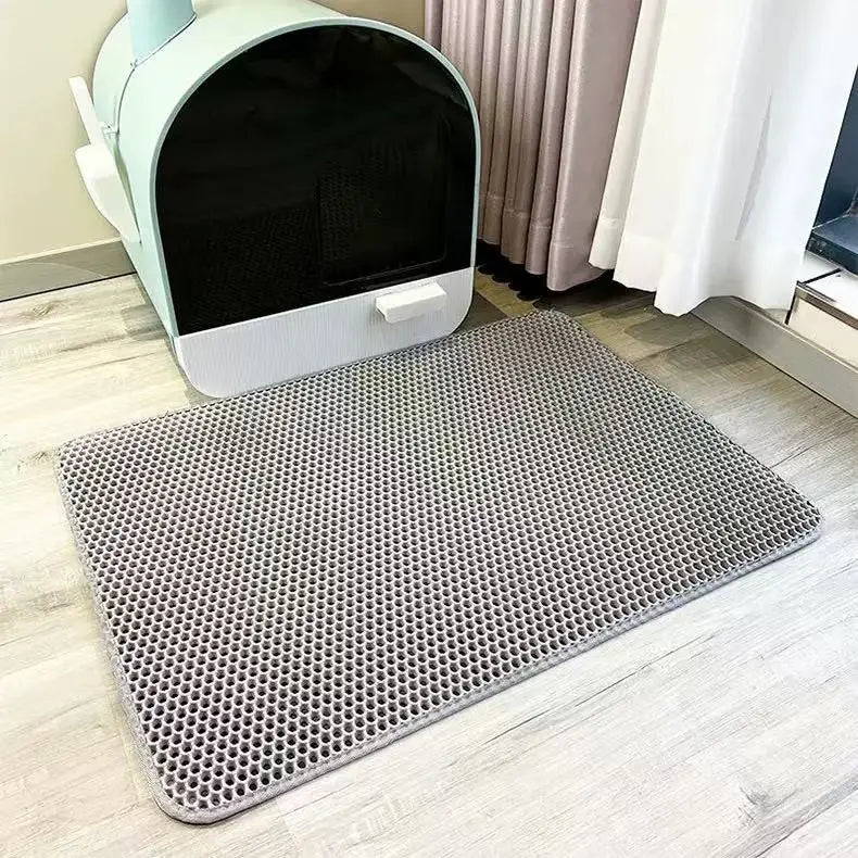 Double Layer Cat Litter Trapping Mat Non Slip