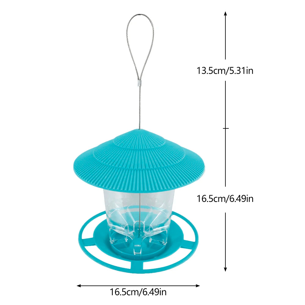 Hanging Outdoor Automatic Bird Feeder