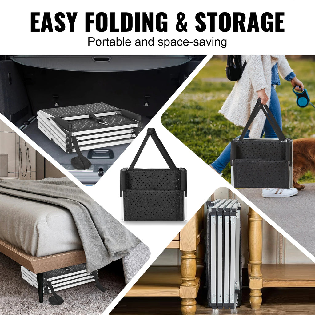 Stair for Cars Wide Folding Portable Lightweight Aluminum