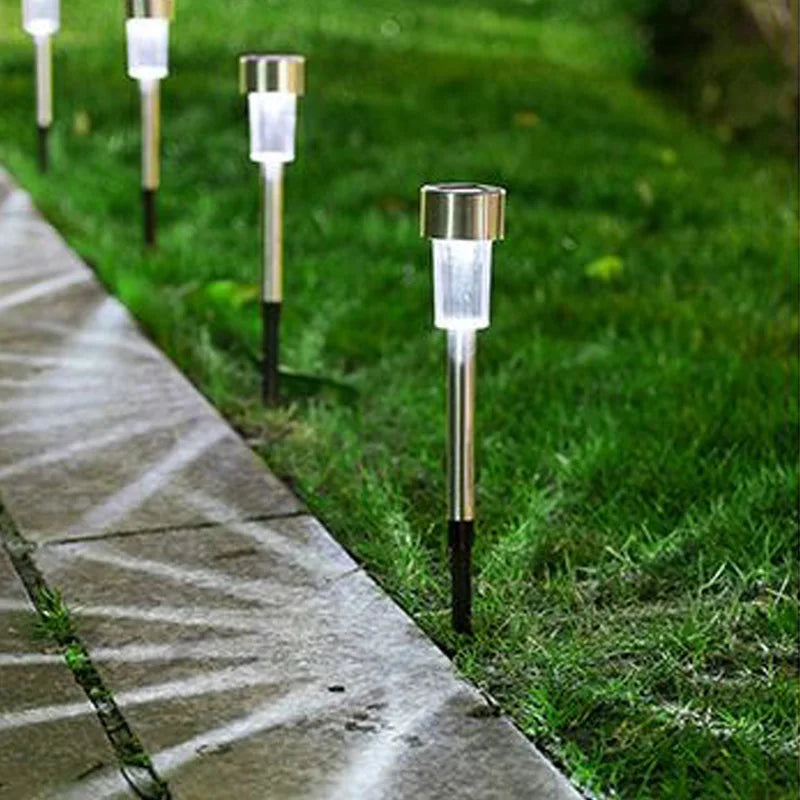 5pcs Solar Powered Lawn Light