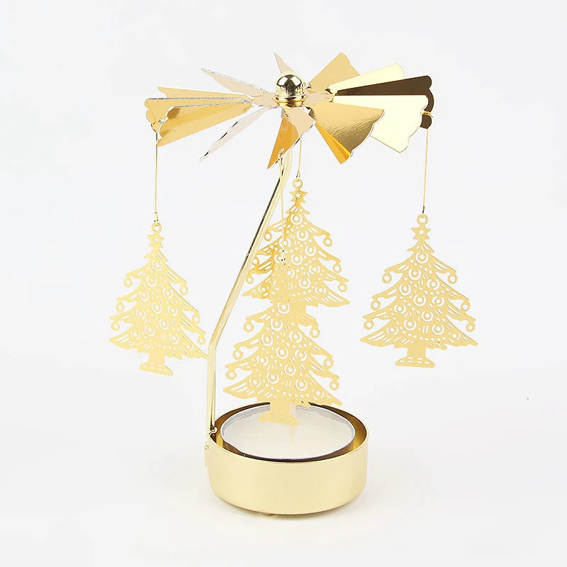 1pc Metal Hot Rotating Candle Holder without candle