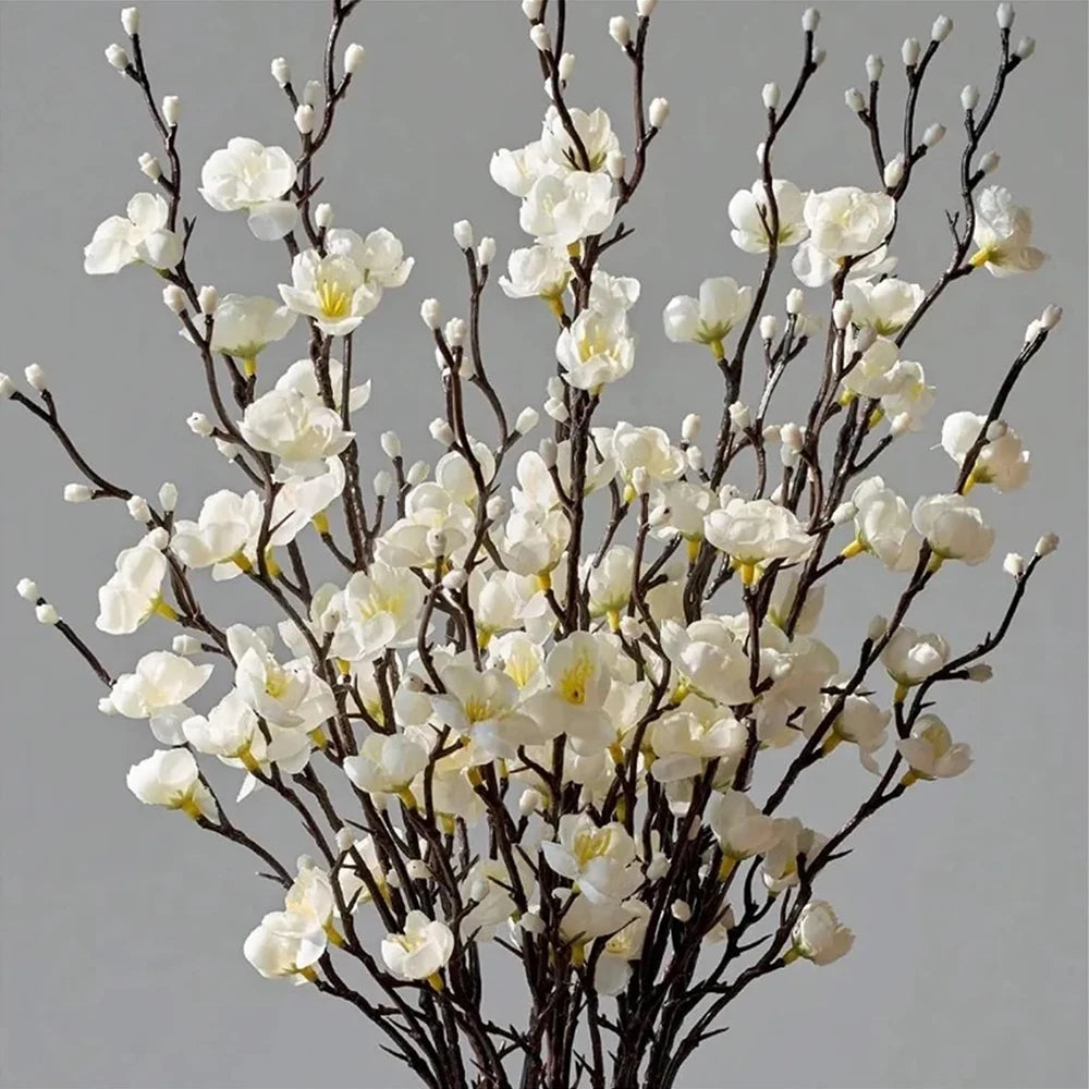 Plum Blossom 21.7'' Wintersweet Long Stem Artificial Flowers