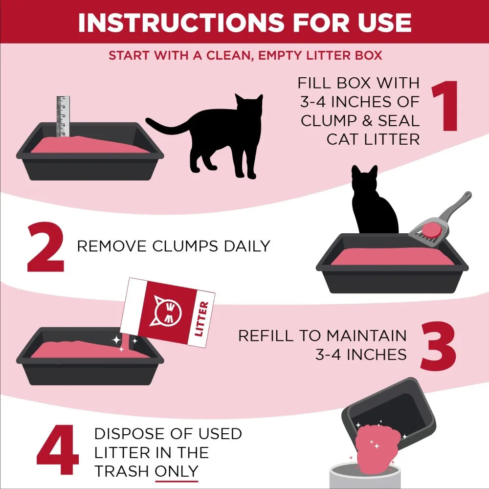 Arm Hammer Fresh Scent Clumping Cat Litter 14 lb 2 Pack
