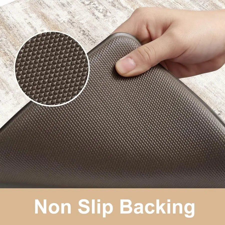 2 Piece Anti Fatigue Kitchen, Standing Desk Mats