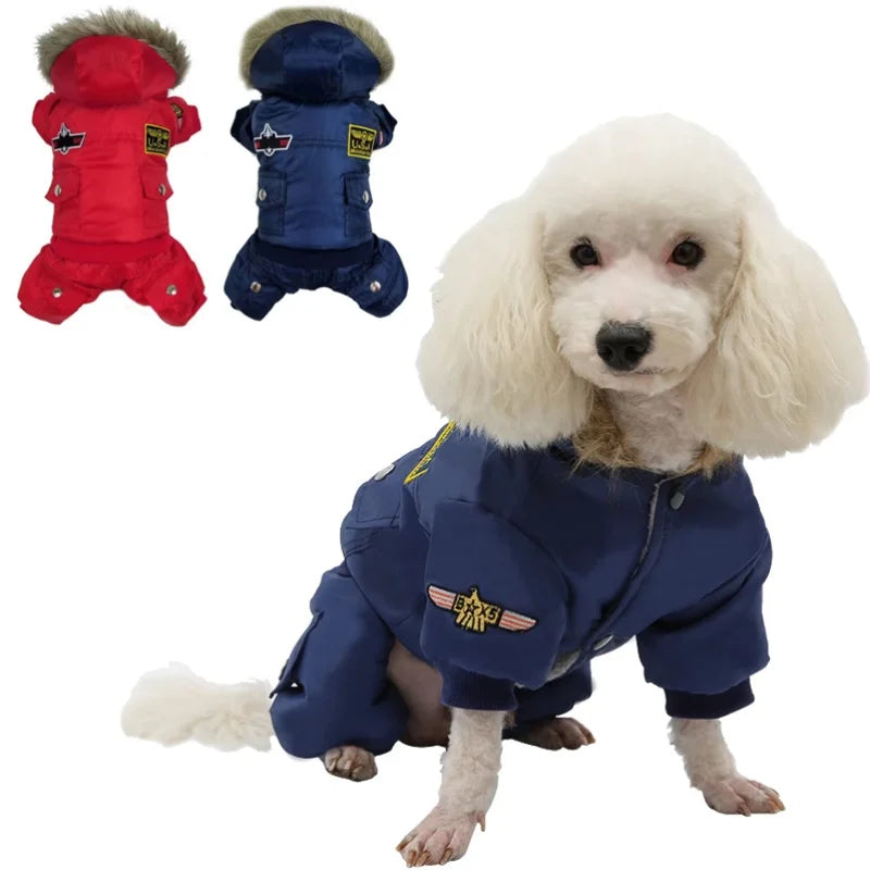 Winter Warm Pet Jacket Waterproof