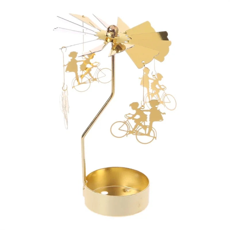 1pc Metal Hot Rotating Candle Holder without candle