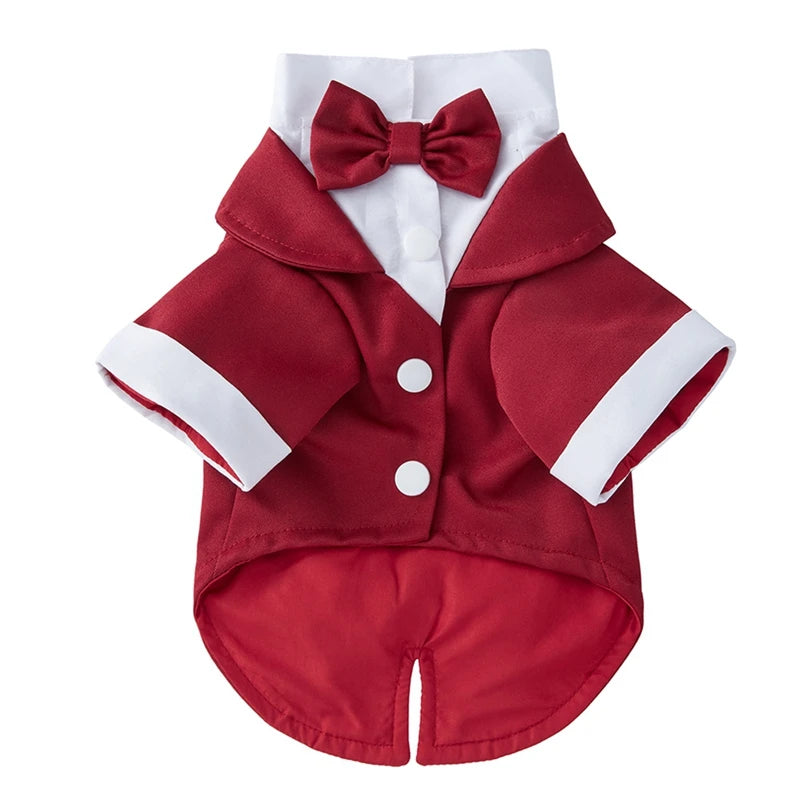 Pet Wedding Tuxedo Formal Party Suit